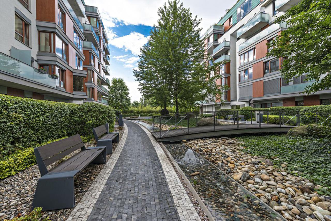 Luxury Apartment River Diamond Residence Praga Exterior foto