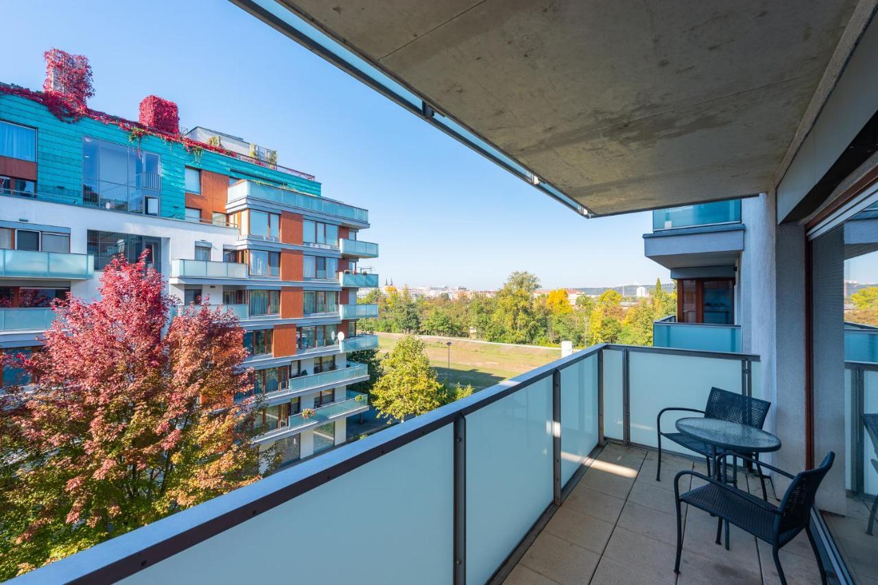 Luxury Apartment River Diamond Residence Praga Exterior foto