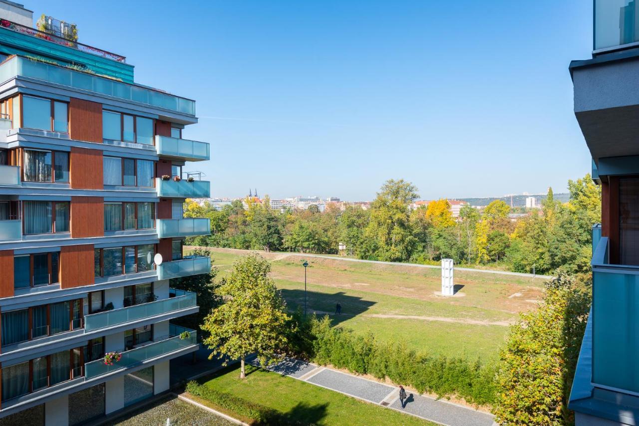 Luxury Apartment River Diamond Residence Praga Exterior foto